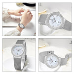 Women Luxury Simple Quartz Lady Waterproof Wristwatch