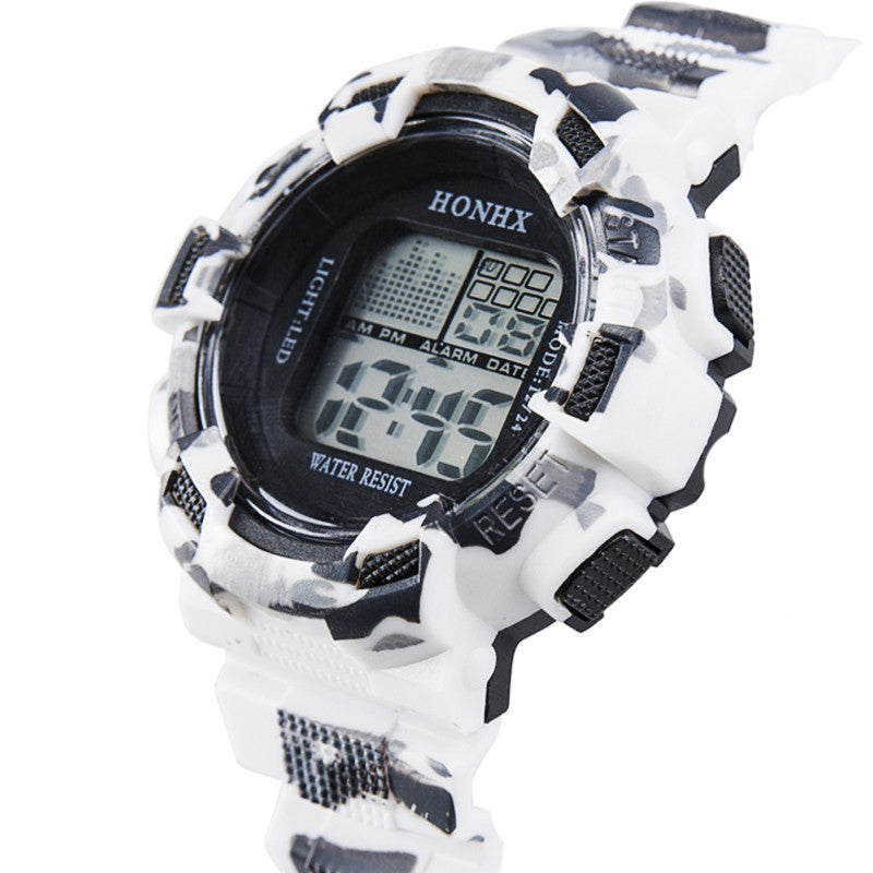 Mens Digital LED Analog Quartz Alarm Date Sports Wrist Watch