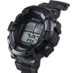 Mens Digital LED Analog Quartz Alarm Date Sports Wrist Watch