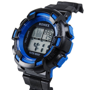 Mens Digital LED Analog Quartz Alarm Date Sports Wrist Watch