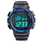 Mens Digital LED Analog Quartz Alarm Date Sports Wrist Watch