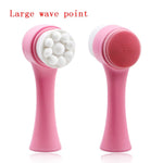 Silicone Fiber Cleaning Face Massager.  Cleanses Facial Skin,  A Mild Soft Brush For the Face