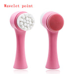 Silicone Fiber Cleaning Face Massager.  Cleanses Facial Skin,  A Mild Soft Brush For the Face