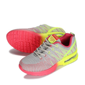 Woman Chaussure Femme Female  Running Breathable Hollow Lace-Up Sport Sneakers