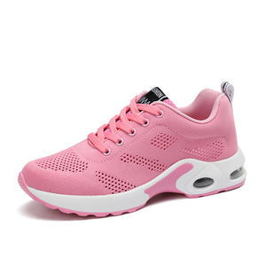 Woman Chaussure Femme Female  Running Breathable Hollow Lace-Up Sport Sneakers