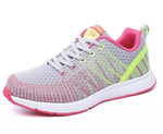 Woman Chaussure Femme Female  Running Breathable Hollow Lace-Up Sport Sneakers