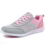 Woman Chaussure Femme Female  Running Breathable Hollow Lace-Up Sport Sneakers