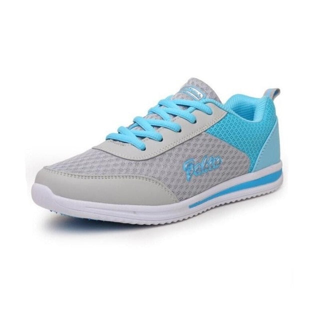 Woman Chaussure Femme Female  Running Breathable Hollow Lace-Up Sport Sneakers