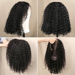 Malaysian Jerry Curly Short Bob Lace Front Human Hair Wig Pre Plucked For Black Women Glueless 13x4 Deep Wave Frontal Wig Remy