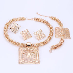 Women Beads Silver Plated Jewelry Sets