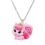 Menglina Fashion Cartoon Hair Bow Cat Necklace