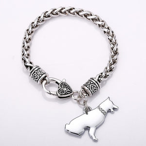 Dog Lovers Pendant Jewelry Charm Bracelets For Men Or Women