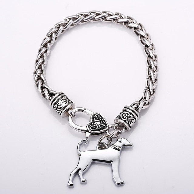 Dog Lovers Pendant Jewelry Charm Bracelets For Men Or Women