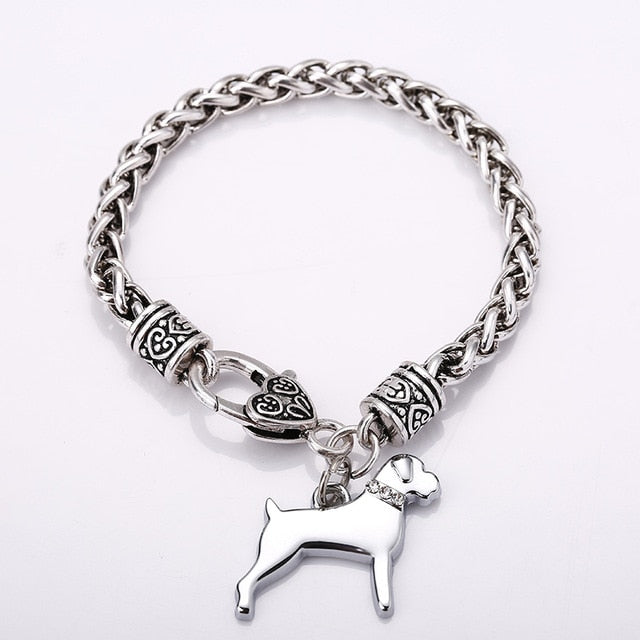 Dog Lovers Pendant Jewelry Charm Bracelets For Men Or Women