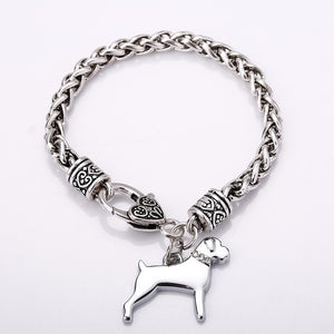 Dog Lovers Pendant Jewelry Charm Bracelets For Men Or Women