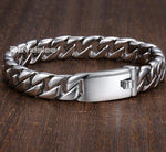 Mens Stainless Steel Curb Link Bracelets