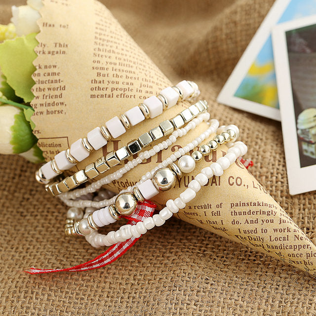 Vintage High Quality Boho Bracelets & Bangles 4pcs/set