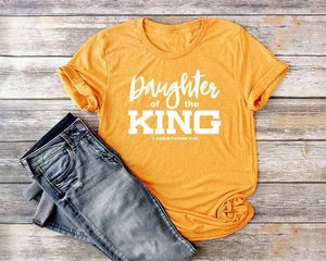 Daughter of the King Shirt Christian T Shirts for Women Unisex