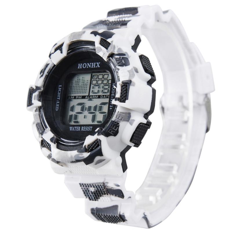 Mens Digital LED Analog Quartz Alarm Date Sports Wrist Watch