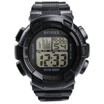 Mens Digital LED Analog Quartz Alarm Date Sports Wrist Watch