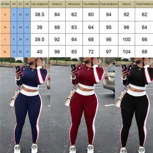 Women Sports Yoga Long Sleeve Crop Top Pants Outfit. Workout Gym Fitness Athletic Workout Clothes