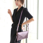 Women Fashion 5 Piece set Imitation Leather Purse Classic Messenger Shoulder Bag 6 Colors