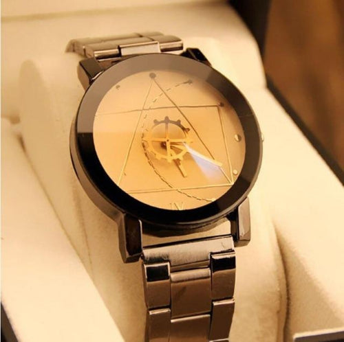 Quartz Analog Stainless Steel Watch