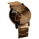 Quartz Analog Stainless Steel Watch