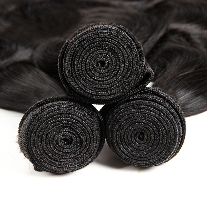 Women Body Wave Hair Hair Weave Bundles 1 piece Hair Extensions Human Hair