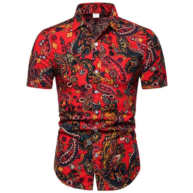 Men Casual Short Sleeve Shirts full of Personality Great add to your Men collection,  up to Size 5XL