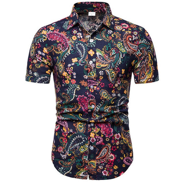 Men Casual Short Sleeve Shirts full of Personality Great add to your Men collection,  up to Size 5XL