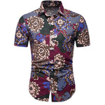 Men Casual Short Sleeve Shirts full of Personality Great add to your Men collection,  up to Size 5XL