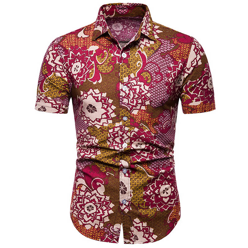 Men Casual Short Sleeve Shirts full of Personality Great add to your Men collection,  up to Size 5XL