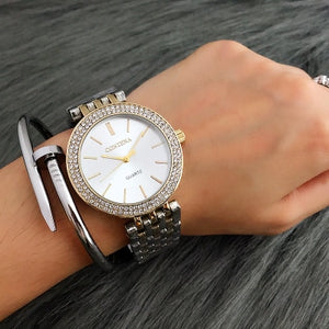 Silver Women Luxury Bracelet Watch