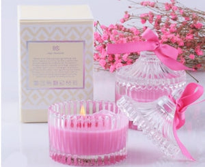 Soy Wax Smokeless  Romantic scented candles