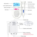 Home Pregnant Baby Heart Rate Pocket Monitor 3.0MHz Fetal Doppler