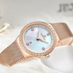 Women Luxury Simple Quartz Lady Waterproof Wristwatch