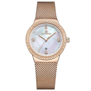 Women Luxury Simple Quartz Lady Waterproof Wristwatch
