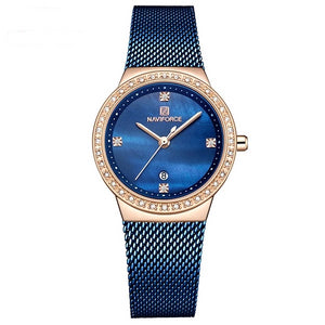 Women Luxury Simple Quartz Lady Waterproof Wristwatch