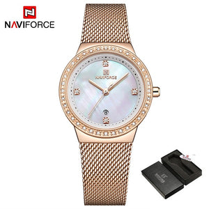 Women Luxury Simple Quartz Lady Waterproof Wristwatch
